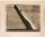 Bejarano (Agustin Bejarano),                                                            De regreso, N.D. Dry point on cardboard.  29” x 35.5”                                                                                   #4597