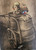 Copperi (Luis Alberto Perez Copperi), "Memorias de pap," Printer´s ink on kraft paper. N.D.  27.5¨ x 19.75¨#5110