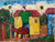 Fito (Adolfo Flores González), “El tormento de Barceló," 1999. Acrylic on linen. 12”x 16”