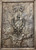Alain Moreira #5636.   Untitled, 2013. Cast Metal Aluminium Plaque, 18' x 14" 