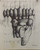 R. Bravo, Untitled, N.D. Ink on paper.    9.5” x 7.5”       #5312