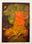Isolina Limonta, "Mujer, gato, y jarra," 2003. Collagraph, edition 10/10. 26" x 16.5" #3462