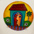 Fuster (José Rodríguez Fuster), Untitled, N.D. Acrylic on vinyl record. 12" diameter. #5796B