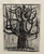 Lester Campa,                                                       Untitled, 1996. Charcoal on paper.          18” x 15” (framed)                #5958B