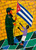 Llopiz (Angel Llopiz Martinez), "Mi Bandera," 2024. Oil on canvas,  9" x 6.5" #5638D