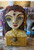 Sandra Dooley,  "Cindy," 2024. Mixed media: fabric, oil on polyurethane foam.                                  7.5” x 13.8” x 5.5”               #5643Q
