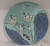 Alejandro Lopez Bastida #6550  Ceramic plate from Trinidad de Cuba. 10 inches diameter. 