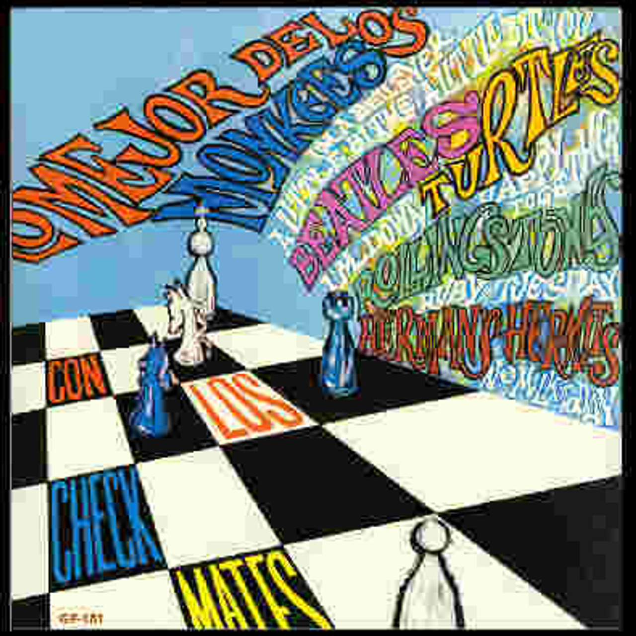 LOS CHECKMATES - With The (1967 S American Beatles, Stones,Monkees