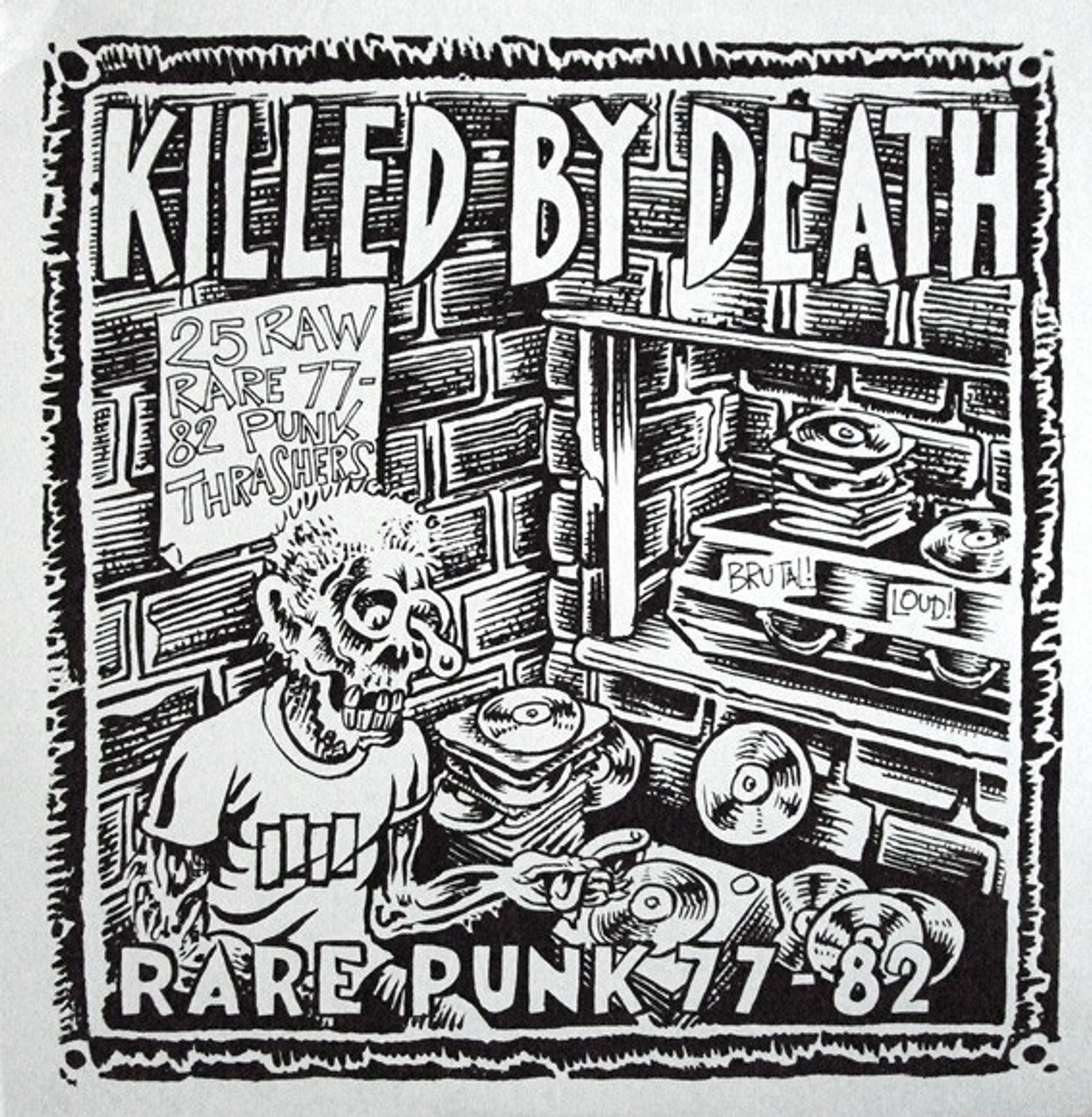 KILLED BY DEATH VOL. 1 - VOL. 5 CD ５枚セット KILLED BY DEATH Vol 1 -Raw Rare Punk Rock 77-82- COMP CD