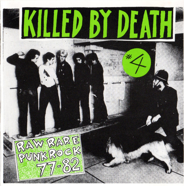 KILLED BY DEATH Vol 4 -Raw Rare Punk Rock 77-82- COMP CD - Bomp
