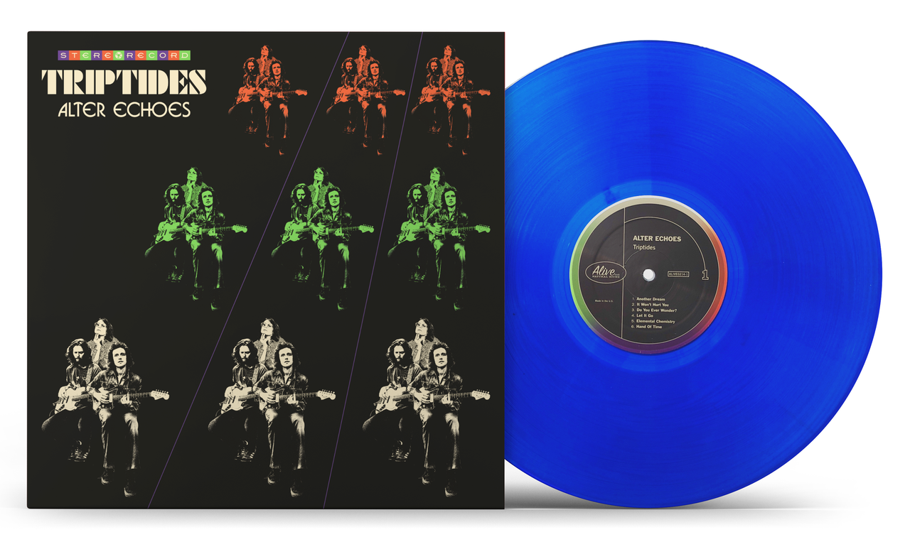 TRIPTIDES -Alter (hallucinogenic psych pop)BLUE VINYL - Bomp Records