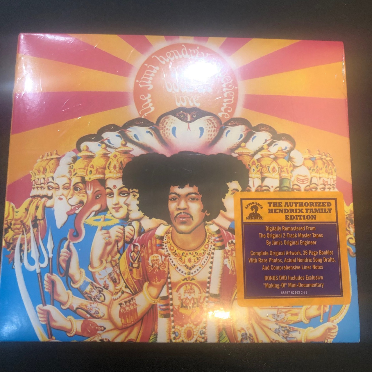 JIMI HENDRIX EXPERIENCE- AXIS: BOLD AS LOVE - CD