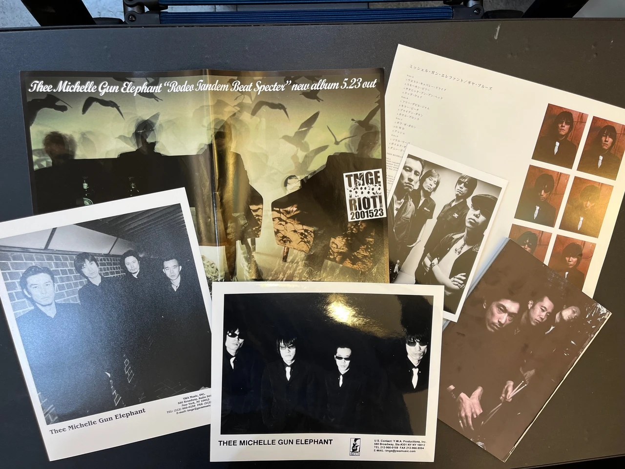 THEE MICHELLE GUN ELEPHANT- ARCHIVAL SET- GATEFOLD DBL LP GEAR 