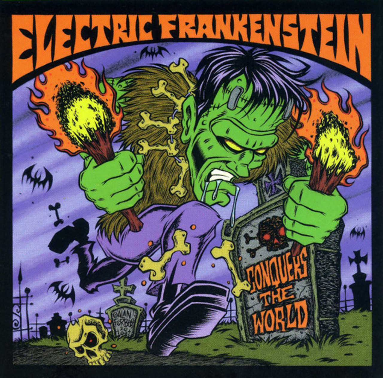 ELECTRIC FRANKENSTEIN -CONQUERS THE WORLD-PUNK 1996- CD