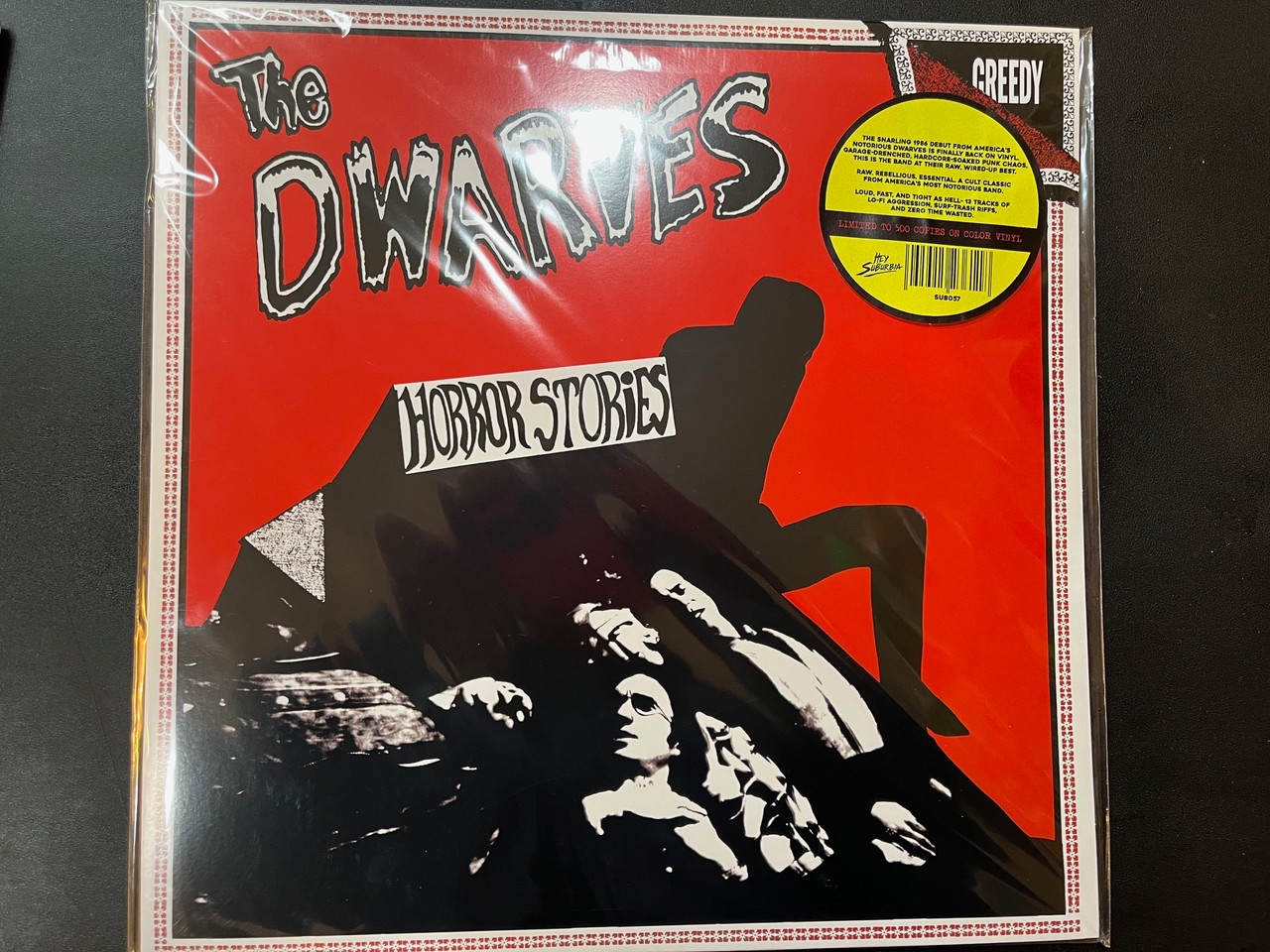 DWARVES- HORROR STORIES - REISSUE OF BOMP 1986 LP! - Bomp Records