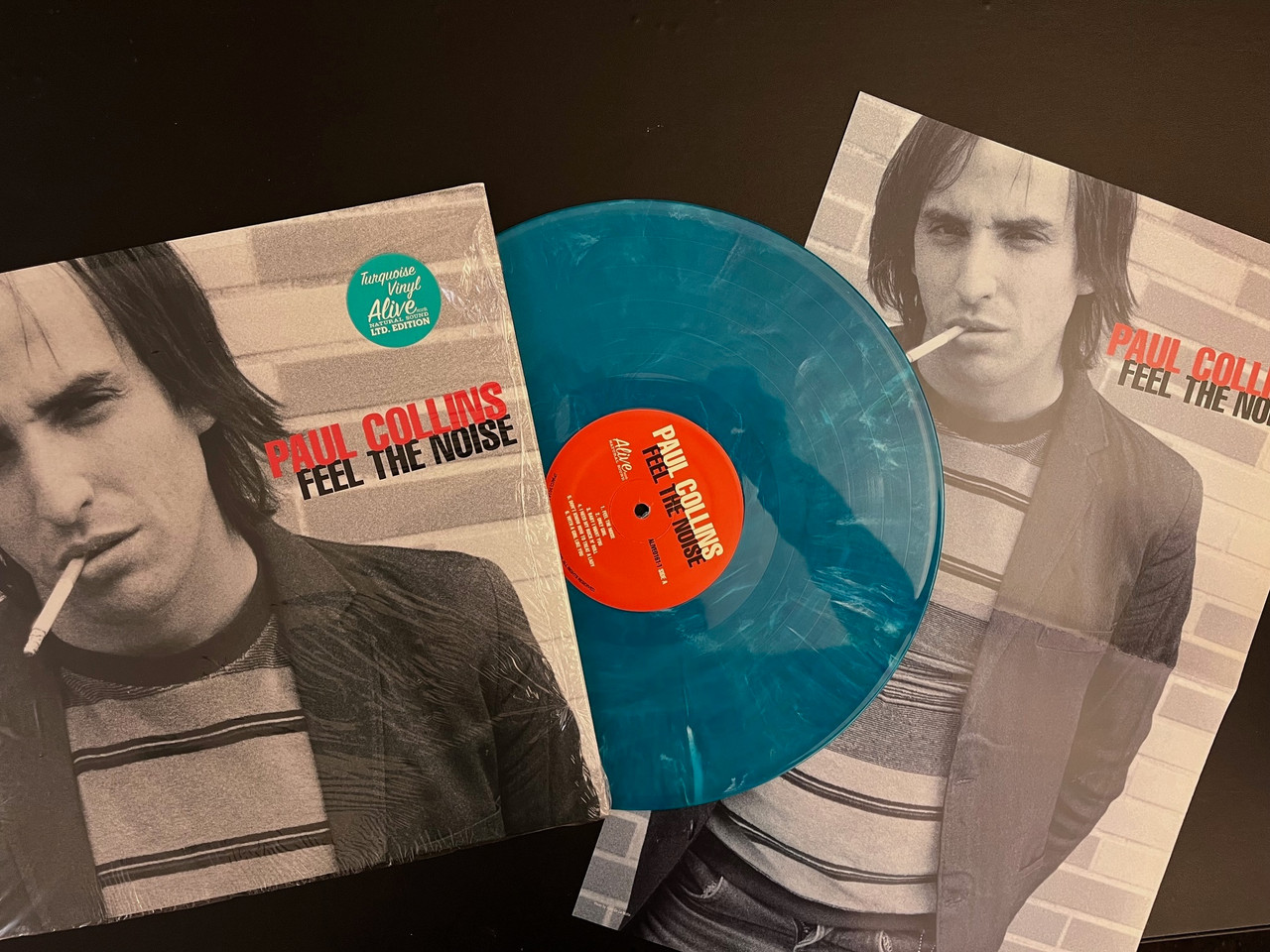 COLLINS, PAUL - Feel The Noise (FORMER NERVES) TURQUOISE MARBLE
