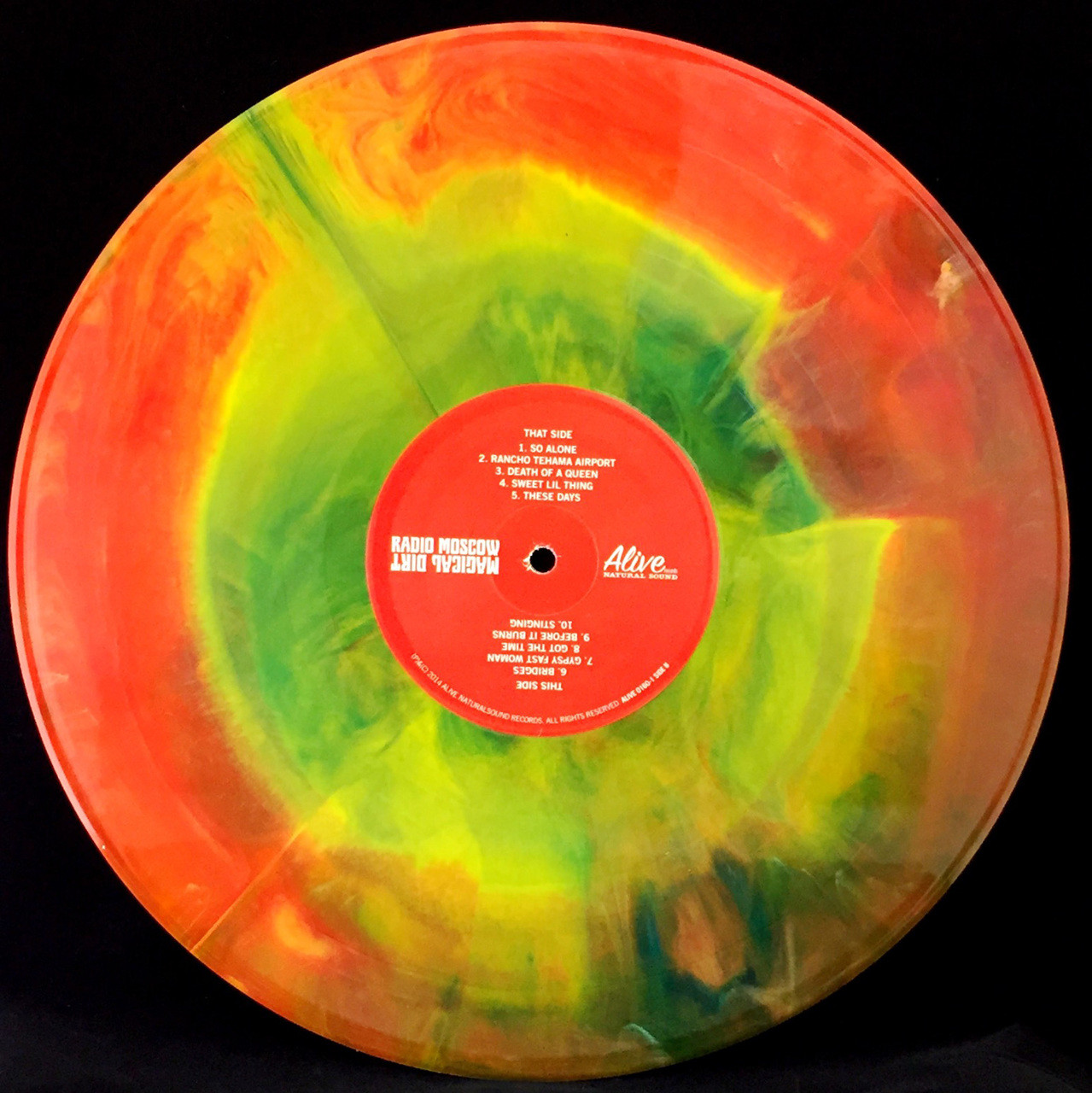 RADIO MOSCOW - Magical Dirt- LAST COPIES -STARBURST VINYL