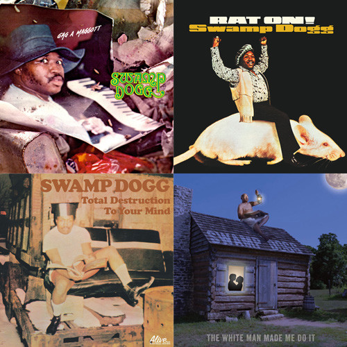 SWAMP DOGG 4 CD BUNDLE (70s Psychedelic soul genius!) - Bomp Records