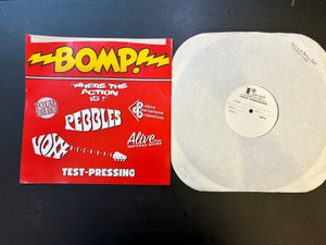 EX FLAMIN GROOVIES TEST PRESSING -W. WILSON,  MIHM & FARRELL-Back On The Barbary  Coast  LP