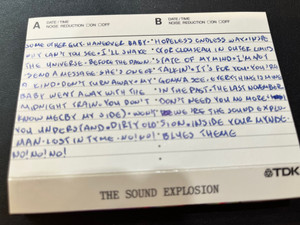 SOUND EXPLOSION- CASSETTE FROM THE COLLECTION OF GREG SHAW-