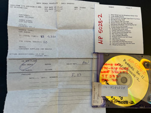 PEBBLES 11- WOW!  SUPER RARE!  CD MASTER - ONLY ONE MADE.