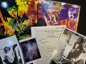 MC5-ICE PICK SLIM -AUTOGRAPHED  ARCHIVAL SET  WITH GLOSSY PHOTOS, INTERVIEW AND MORE !