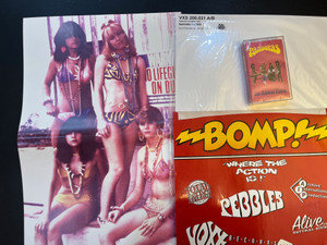 PANDORAS - TEST PRESSING VOXX 200.021 "IT'S ABOUT TIME"- WITH POSTER, SPECIAL COVER AND CASSETTE!!