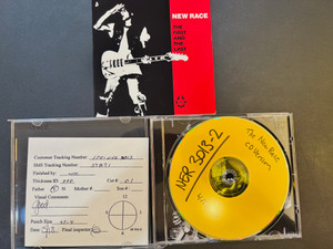 NEW RACE  - First & Last (w/Deniz Tek, Rob Younger, Ron Asheton) CD MASTER
