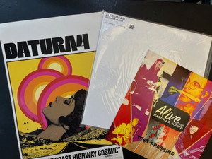 DATURA4 -TEST PRESSING SET! with poster and special cover BLESSED IS THE BOOGIE DATURA4 -TEST PRESSING SET! with poster and special cover BLESSED IS THE BOOGIE