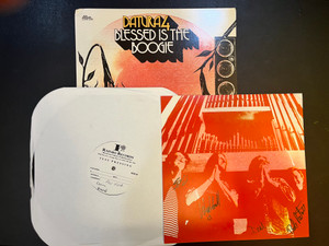 DATURA4  -TEST PRESSING SET! BLESSED IS THE BOOGIE with AUTOGRAPHED INSERT  W LYRICS