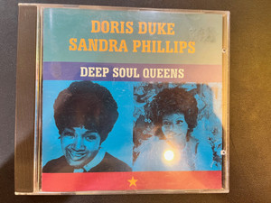 DORIS DUKE SANDA PHILLIPS- DEEP SOUL QUEENS  1991 JEWEL CASE- CD