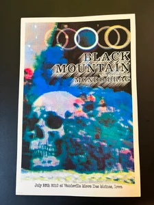 MONDO DRAG /BLACK MOUNTAIN CONCERT POSTER 