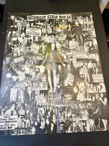 SUNSET STRIP POSTER "NOV 66" -  POSTER from THE BOMP ARCHIVES -