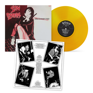 BATORS, STIV (DEAD BOYS) Disconnected (1978 POWERPOP) LTD ED. GOLD VINYL with cool printed inner sleeve! LP BATORS, STIV (DEAD BOYS) Disconnected (1978 POWERPOP) LTD ED. GOLD VINYL with cool printed inner sleeve! LP