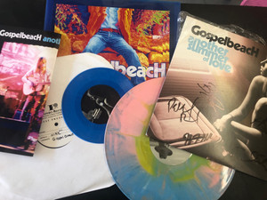 GOSPELBEACH- SET #2 -Another Summer of Love - TEST PRESSING "BOX"  SET with special cover -AUTOGRAPHED - STARBURST VINYL, POSTER  & rare 7"