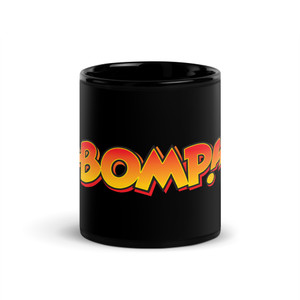 BOMP - Classic Color Logo Black Mug - FREE SHIPPING! BOMP - Classic Color Logo Black Mug - FREE SHIPPING!