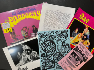 PANDORAS - SET  #1- BOMP! WITH RARE ARCHIVAL MATERIALS & COLOR VINYL  LP