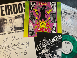 WEIRDOS- SET #2 AUTOGRAPHED BOMP PRESSING- Destroy All Music LP , POSTER & GREEN VINYL 7" W SLEEVE WEIRDOS- SET #2 AUTOGRAPHED BOMP PRESSING- Destroy All Music LP , POSTER & GREEN VINYL 7" W SLEEVE