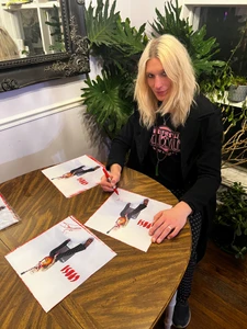GYASI- AUTOGRAPHED SET- "HERE COMES THE GOOD PART! "w. POSTER & EXCLUSIVE AUTOGRAPHED SET COVER!