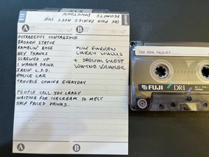 PINK FAIRIES MEET THE DEVIANTS- ARCHIVAL CASSETTE -ONE OF A KIND..