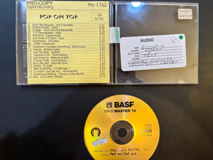 POP ON TOP -BOMP CD 4059 -COLLECTIBLE TEST CD-  ONE ONLY 