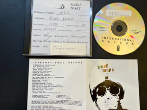 SWELL MAPS -INTERNATIONAL RESCUE -COLLECTIBLE TEST CD-  ONE ONLY 