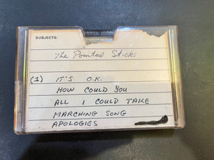 POINTED STICKS-  VINTAGE CASSETTE FROM THE COLLECTION OF GREG SHAW