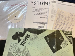 STEPPES -STEWDIO VOXX  200.050 TEST PRESSING  SET WITH PERSONAL LETTERS , FLIER  AND MASSIVE 1989  PRESS KIT 