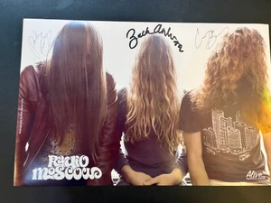RADIO MOSCOW - AUTOGRAPHED by Parker, Corey and Zach- RARE PROMO POSTER 2009 