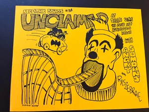 UNCLAIMED/ANGRY SAMOANS- VINTAGE 1985 SAFARI SAMS ORIGINAL GIG FLIER !