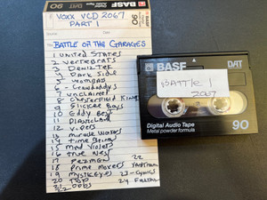BATTLE OF THE GARAGES  VOL 1 -BCD 2067 - DAT FORMAT! ONE OF A KIND..