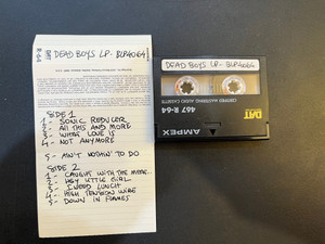 DEAD BOYS - BLP 4064 DAT FORMAT! ONE OF A KIND.. 
