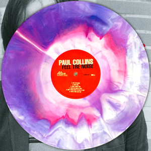 COLLINS, PAUL - Feel The Noise w/ Nikki Corvette (POWER POP former NERVES ) STARBURST VINYL LP COLLINS, PAUL - Feel The Noise w/ Nikki Corvette (POWER POP former NERVES ) STARBURST VINYL LP