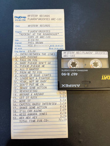 FLAMIN GROOVIES - MYSTERY RECORDS  MRC1030-DAT FORMAT! ONE OF A KIND..